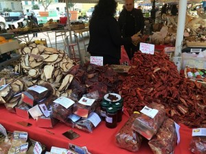 Nice market dried fruit